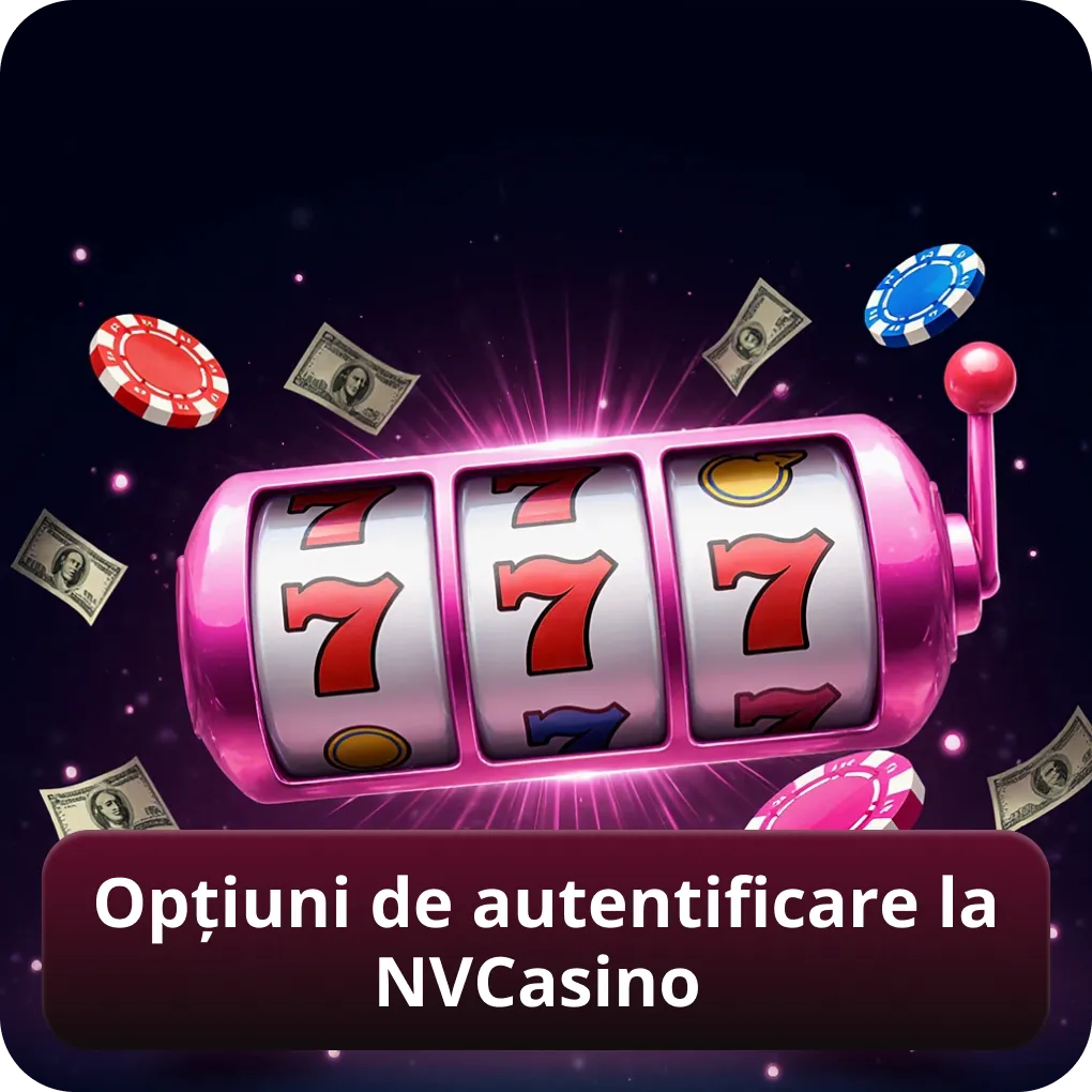 Opțiuni de autentificare la Nvcasino