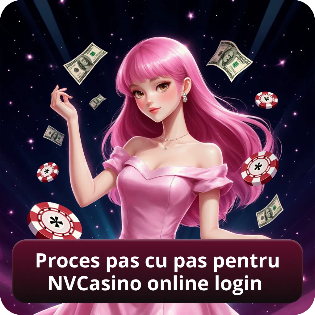 Proces pas cu pas pentru Nvcasino online login